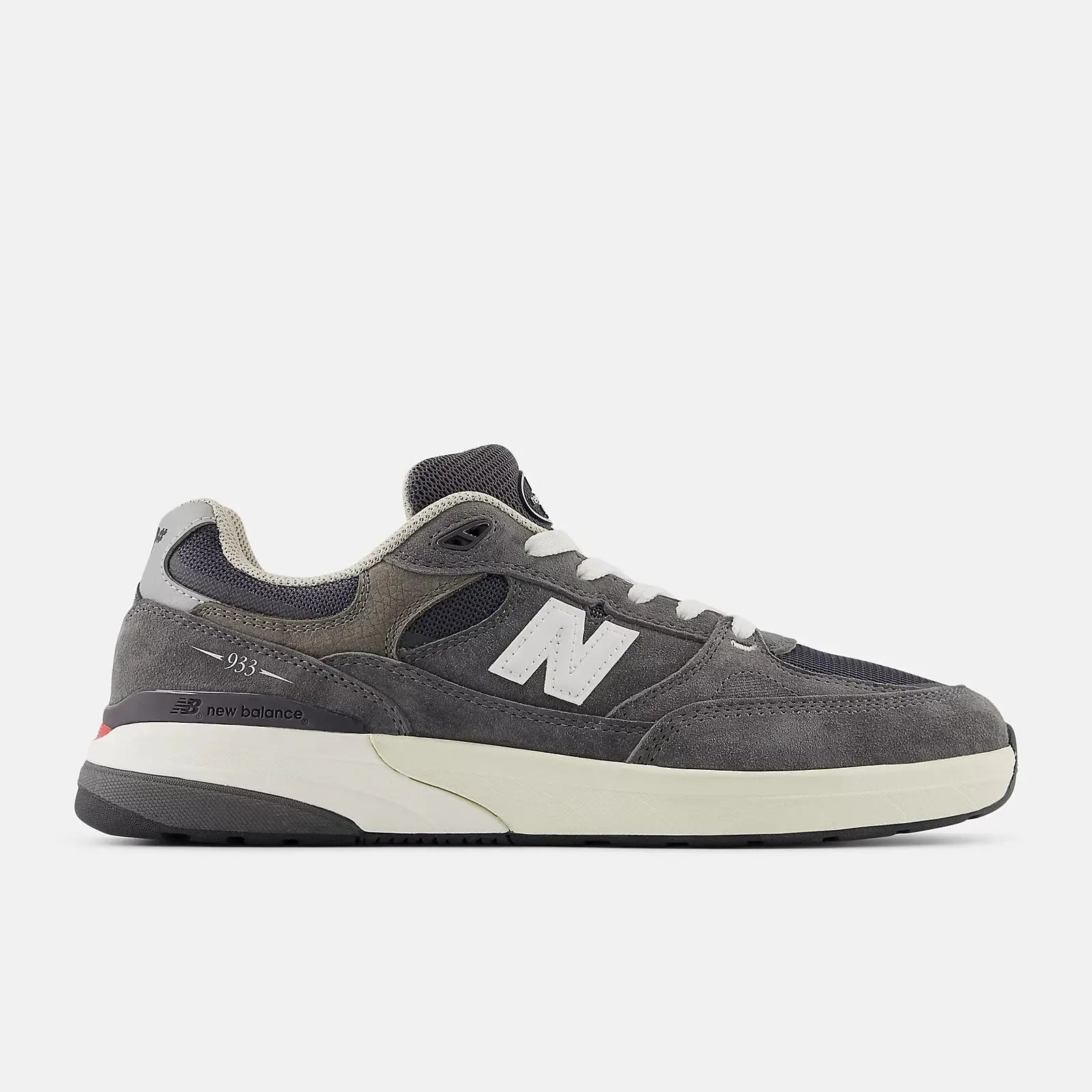 New Balance Numeric Andrew Reynolds 933 Shoes - Grey/White New Balance
