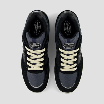 New Balance Reynolds 933 Shoes - Black/Blue New Balance