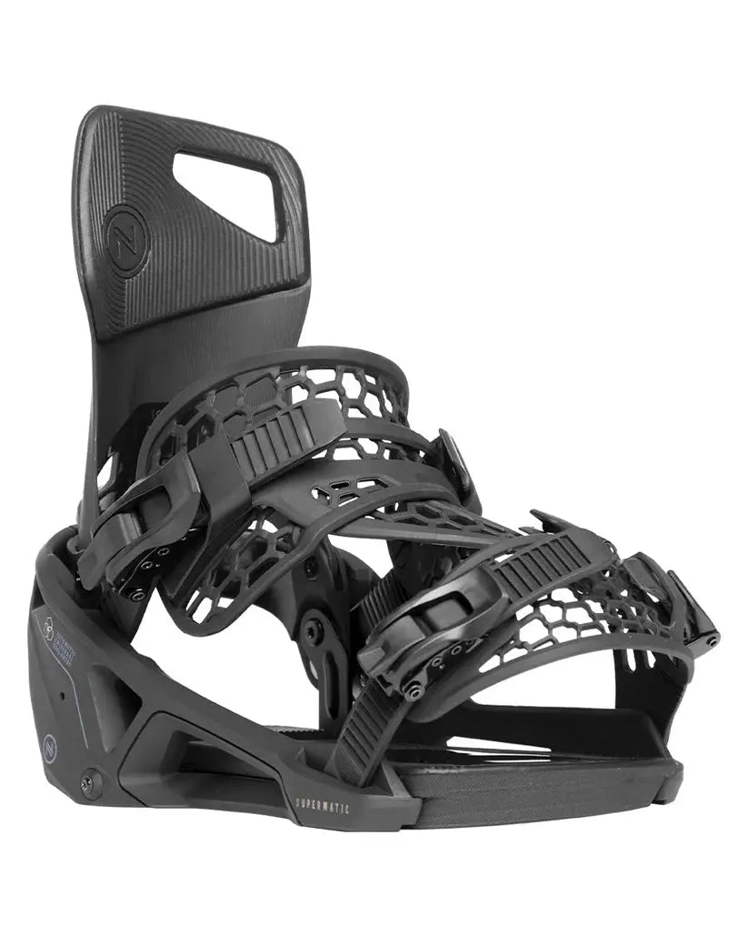 Nidecker Supermatic Bindings 2025 - Black NIDECKER