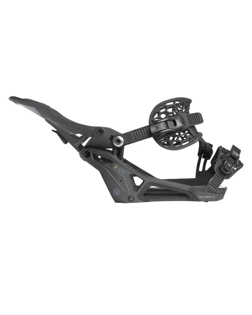 Nidecker Supermatic Bindings 2025 - Black NIDECKER