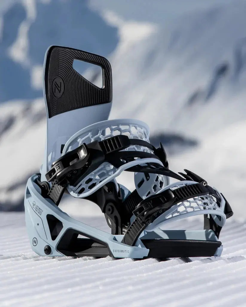 Nidecker Supermatic Bindings - Cannon Blue NIDECKER