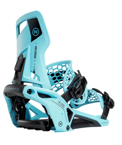 Nidecker Supermatic Bindings - Escape Cyan NIDECKER