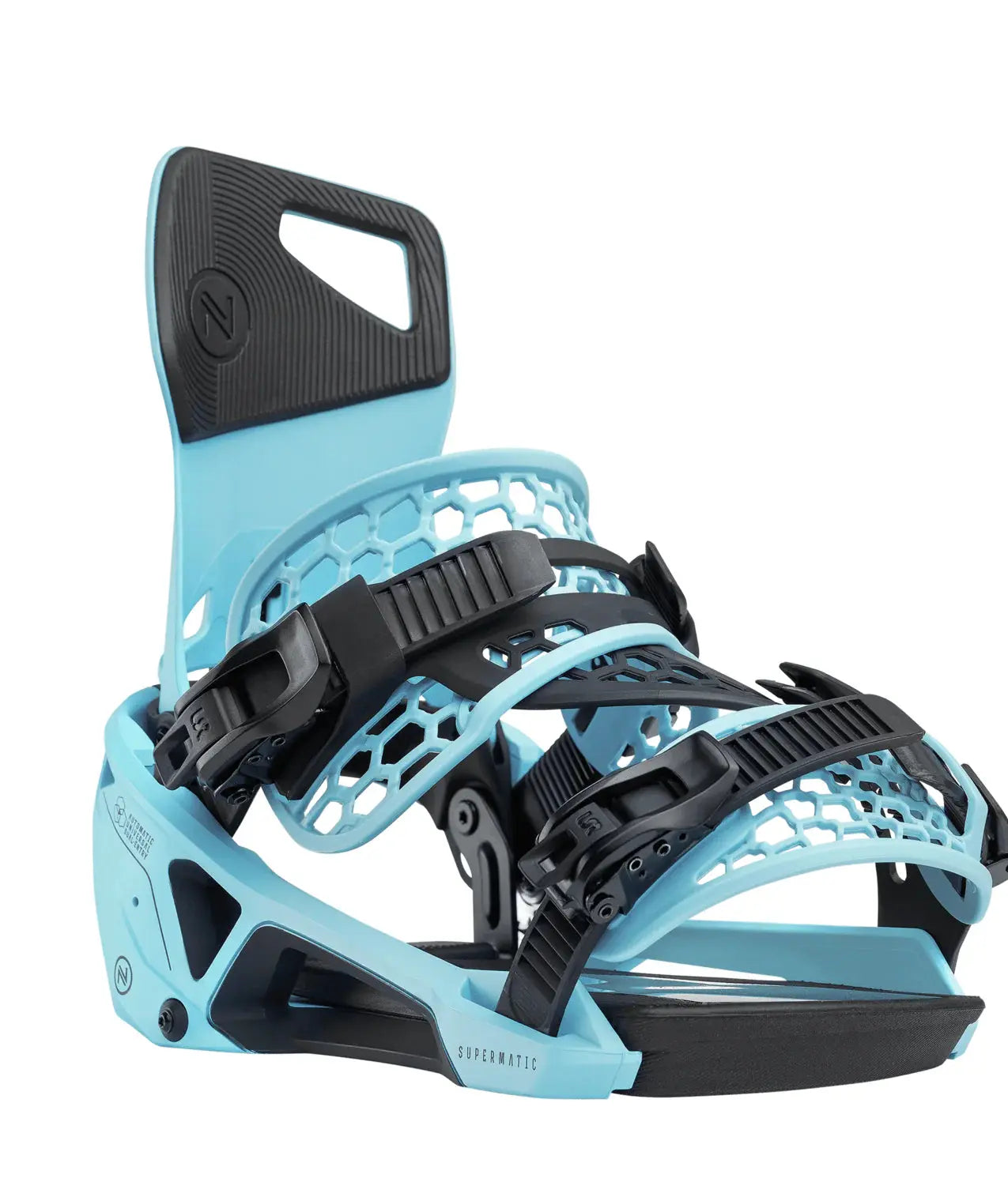 Nidecker Supermatic Bindings - Escape Cyan NIDECKER