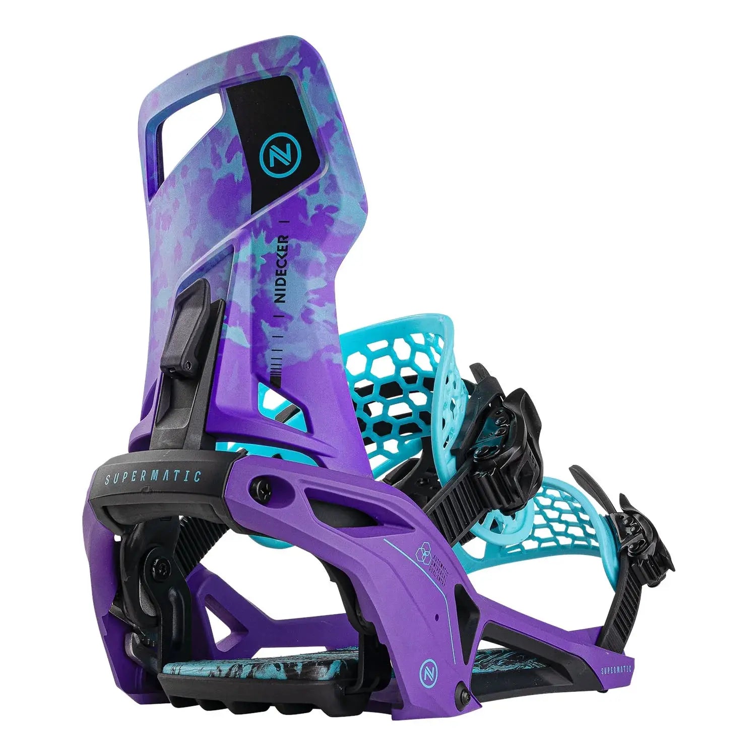 Nidecker Supermatic Bindings Joker Purple NIDECKER