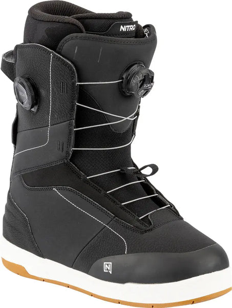 new 2017 nitro venture snowboard boots mens 10.5 black Nitro Venture Boa Snowboard Boots
