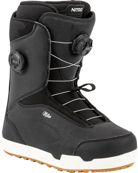 Nitro Women's Scala Boa Snowboard Boots - Black NITRO