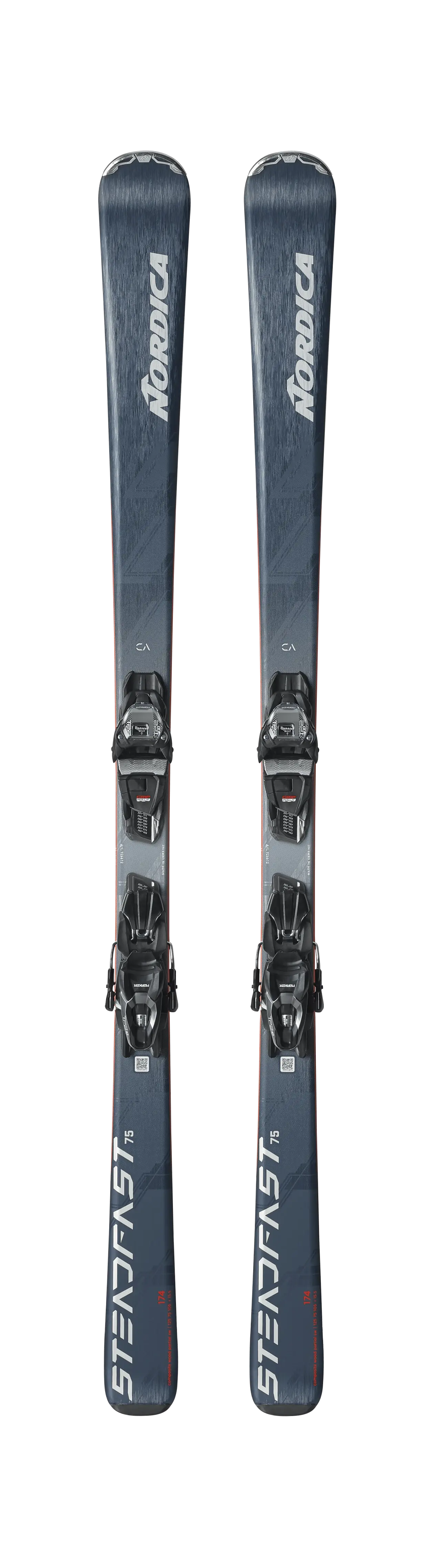 Nordica Steadfast 75 Blant Ski Set TP2 Compact 10FDT Nordica