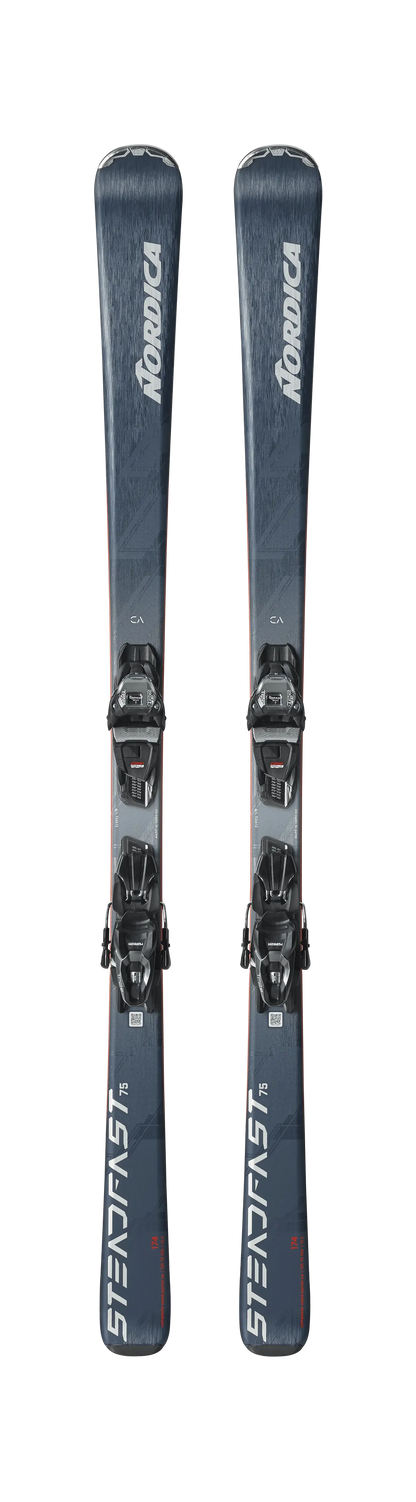 Nordica Steadfast 75 Blant Ski Set TP2 Compact 10FDT Nordica