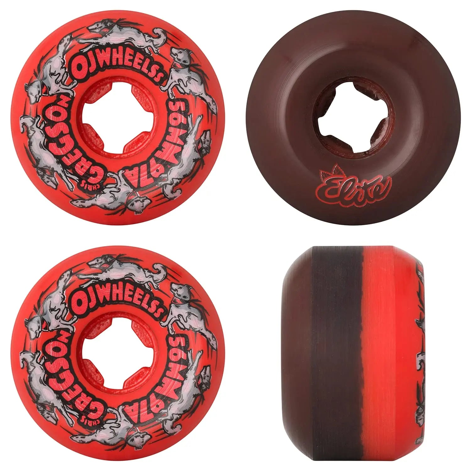 OJS Elite Gregson Masher II 97A 56mm Wheels Boardomshop