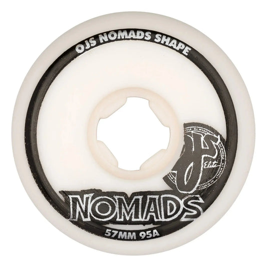 OJ's Elite Nomads 95A Wheels - White OJS
