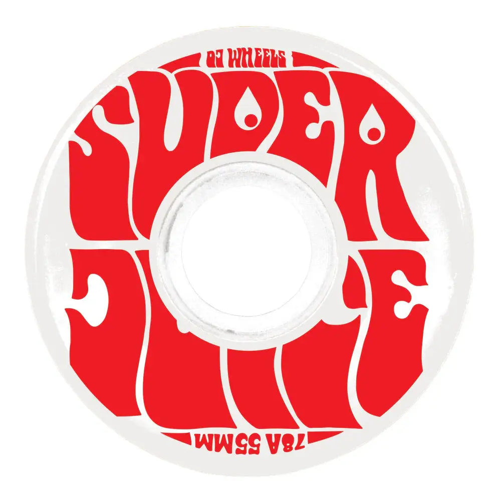 OJ's Mini Super Juice 78A 55mm Wheels - White SANTA CRUZ