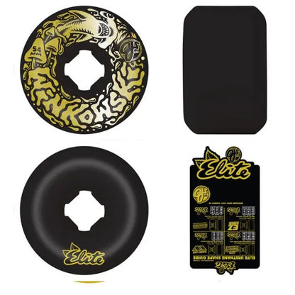 OJs Erick Winkowski Gold Dope Planet Elite 95A 54mm Wheels OJS