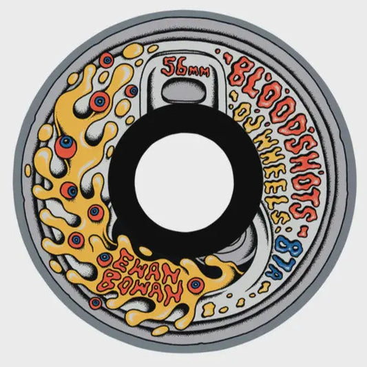 Ojs Bowman Bloodshots Keyframe 87A 56mm Wheels OJS