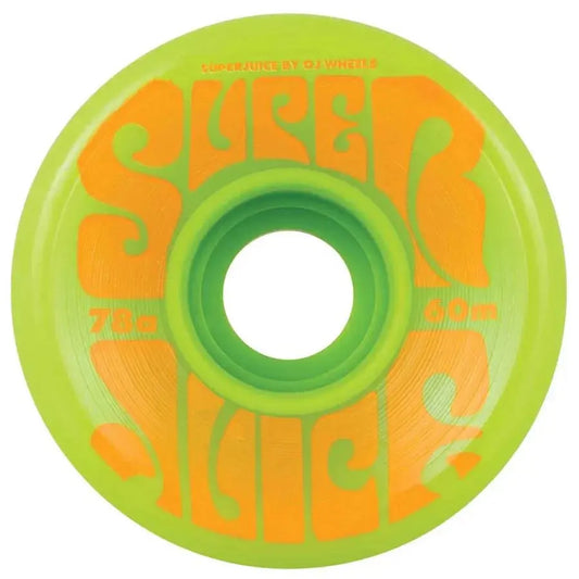 Ojs Super Juice 78A 60mm Cruiser Wheels  - Green OJS