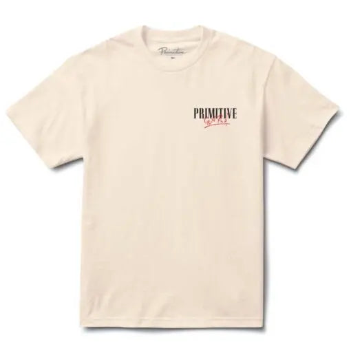 Primitive Illusion Dirty P Tee - Cream PRIMITIVE