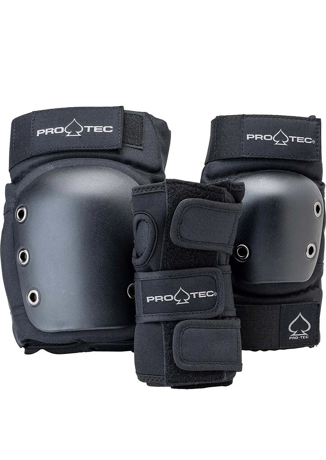 Pro-Tec Adult Street Pad Sets - Black PRO-TEC