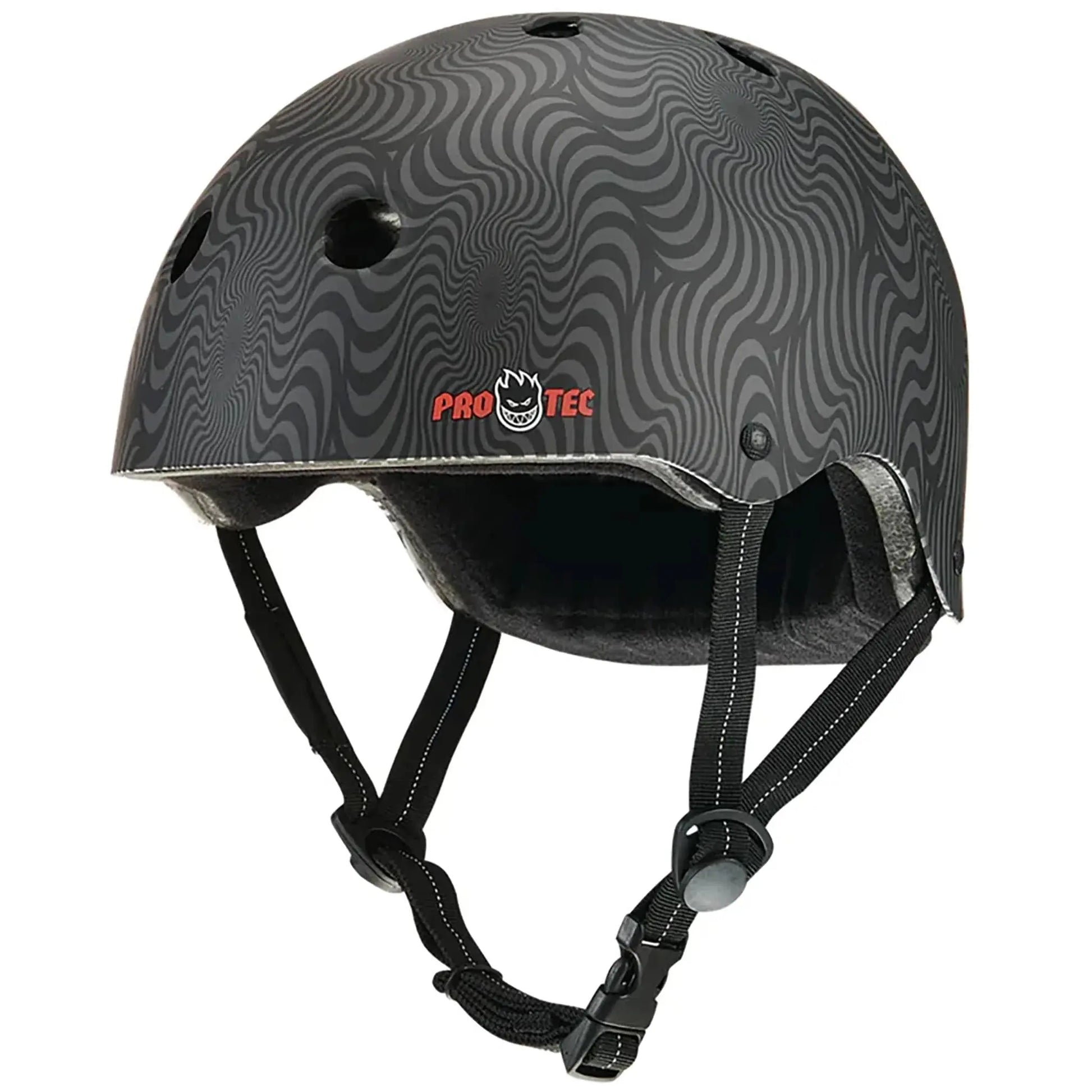 Pro-Tec Low Pro Spitfire Helmet - Black Swirl PRO TEC