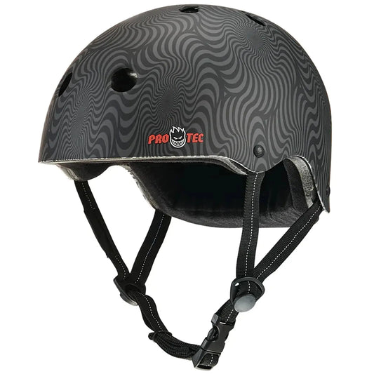Pro-Tec Low Pro Spitfire Helmet - Black Swirl PRO TEC