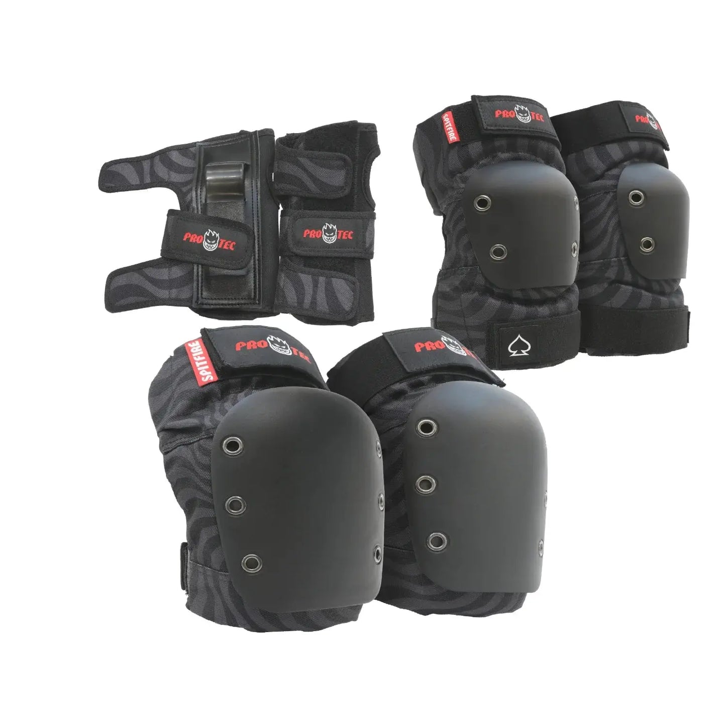 Pro-Tec Street Jr 3-Pack Spitfire Pad Set PRO-TEC