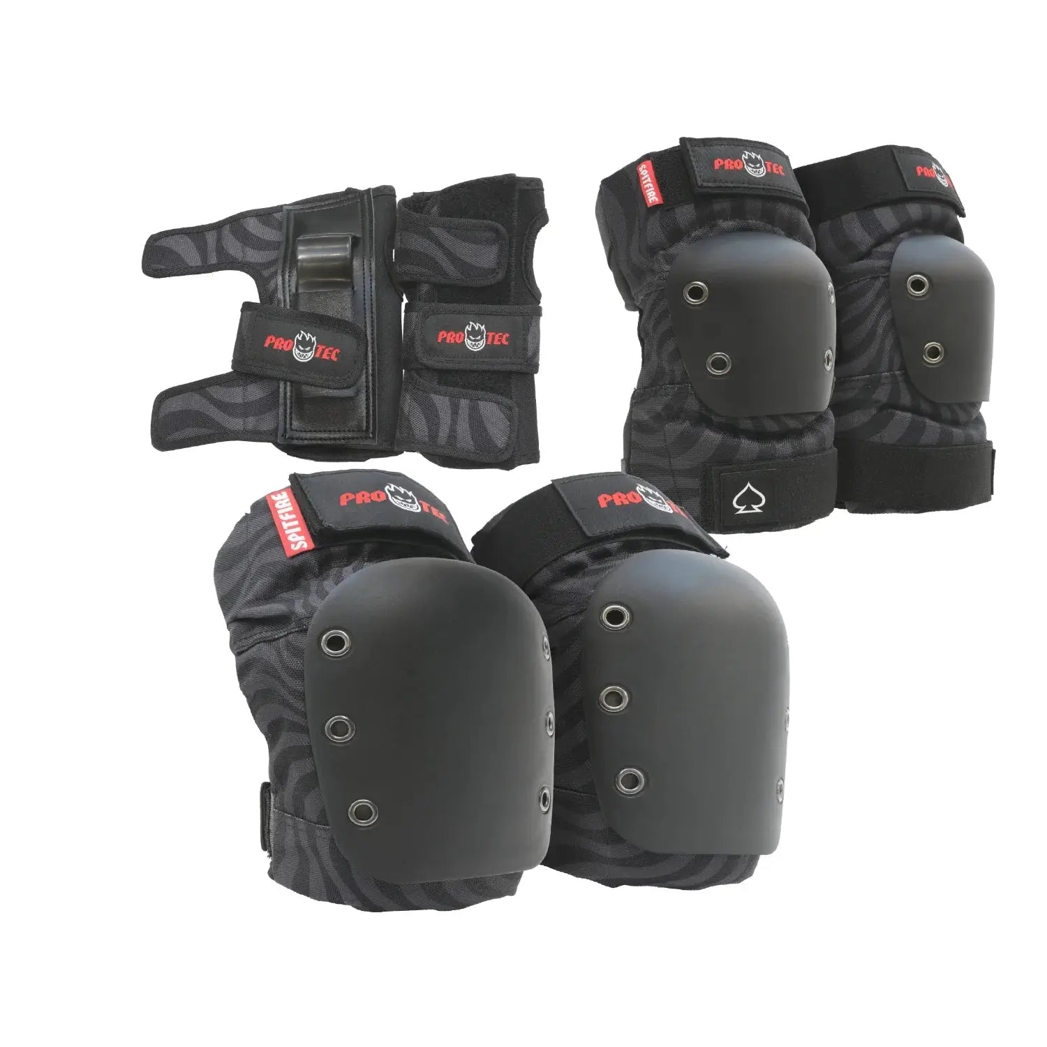 Pro-Tec Street Jr 3-Pack Spitfire Pad Set PRO-TEC
