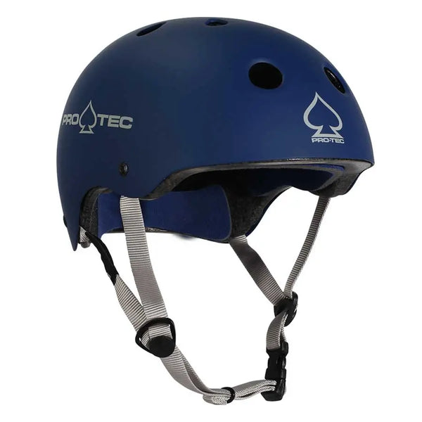 スケートボード PRO-TEC SKATE HELMET CLASSIC CERTIFIED Pro-tec Classic Certified Skate Helmet - Matte Blue