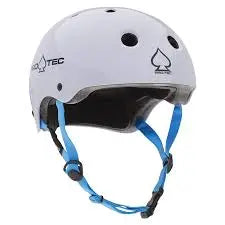 Pro-tec Junior Classic Certified Skate Helmet - Gloss White PRO-TEC