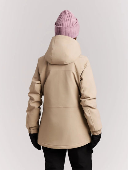 Protest Beverly Women's Snow Jacket 2027 - Bamboo Beige Protest