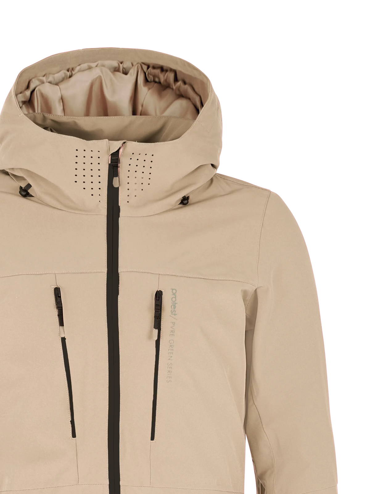 Protest Beverly Women's Snow Jacket 2027 - Bamboo Beige Protest