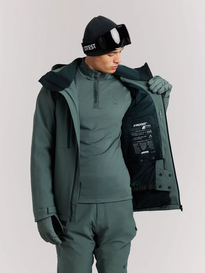 Protest Timothy Snow Jacket 2027 - Evergreen Protest