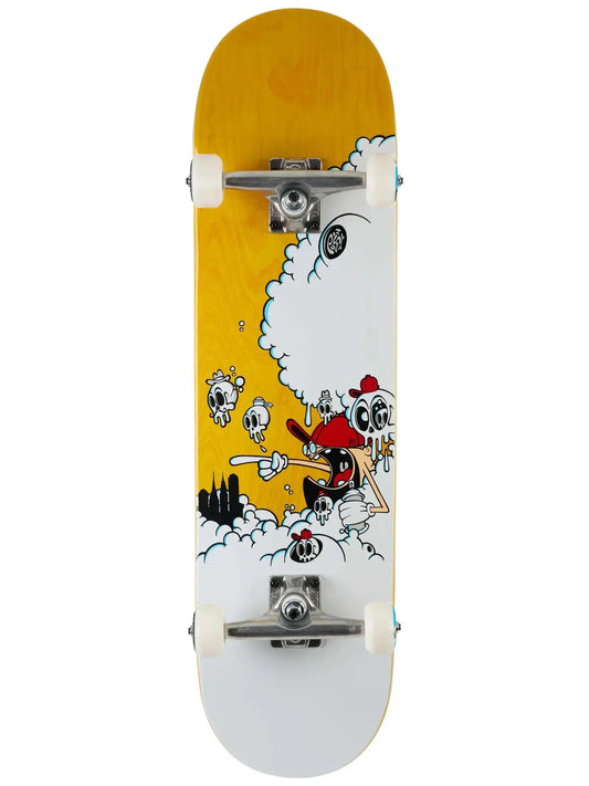 Push Grom Bonerg Clouds 8.25 Complete Skateboard Push