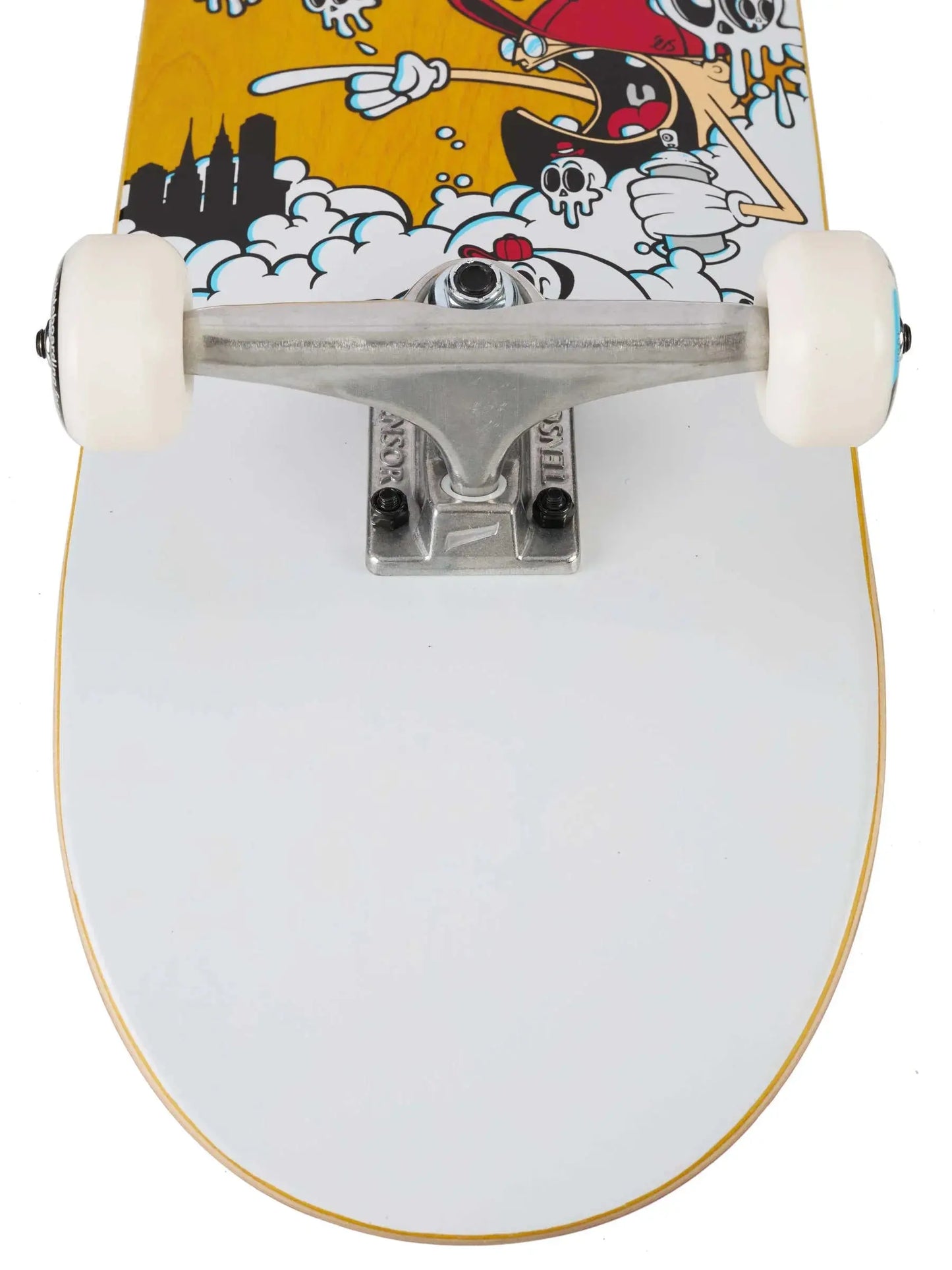 Push Grom Bonerg Clouds 8.25 Complete Skateboard Push