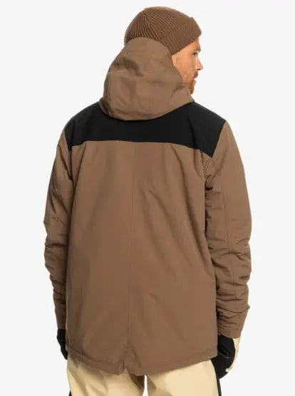 Quiksilver Fairbanks Jacket Brown Black M