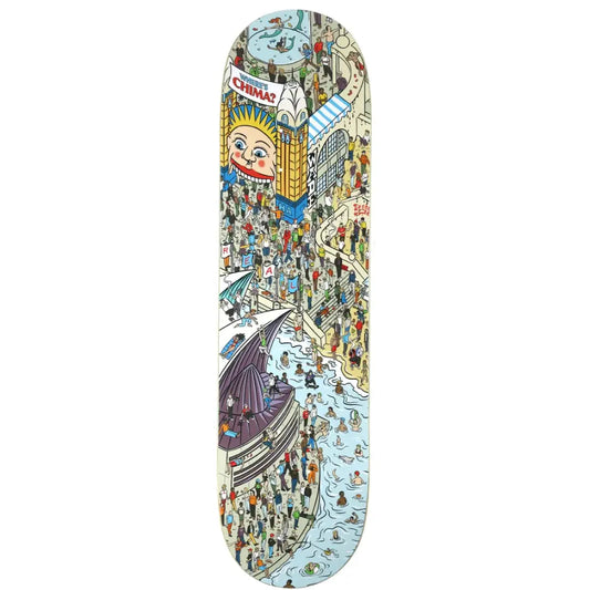 Real Chima Where's Chima 8.28 Skate Deck REAL