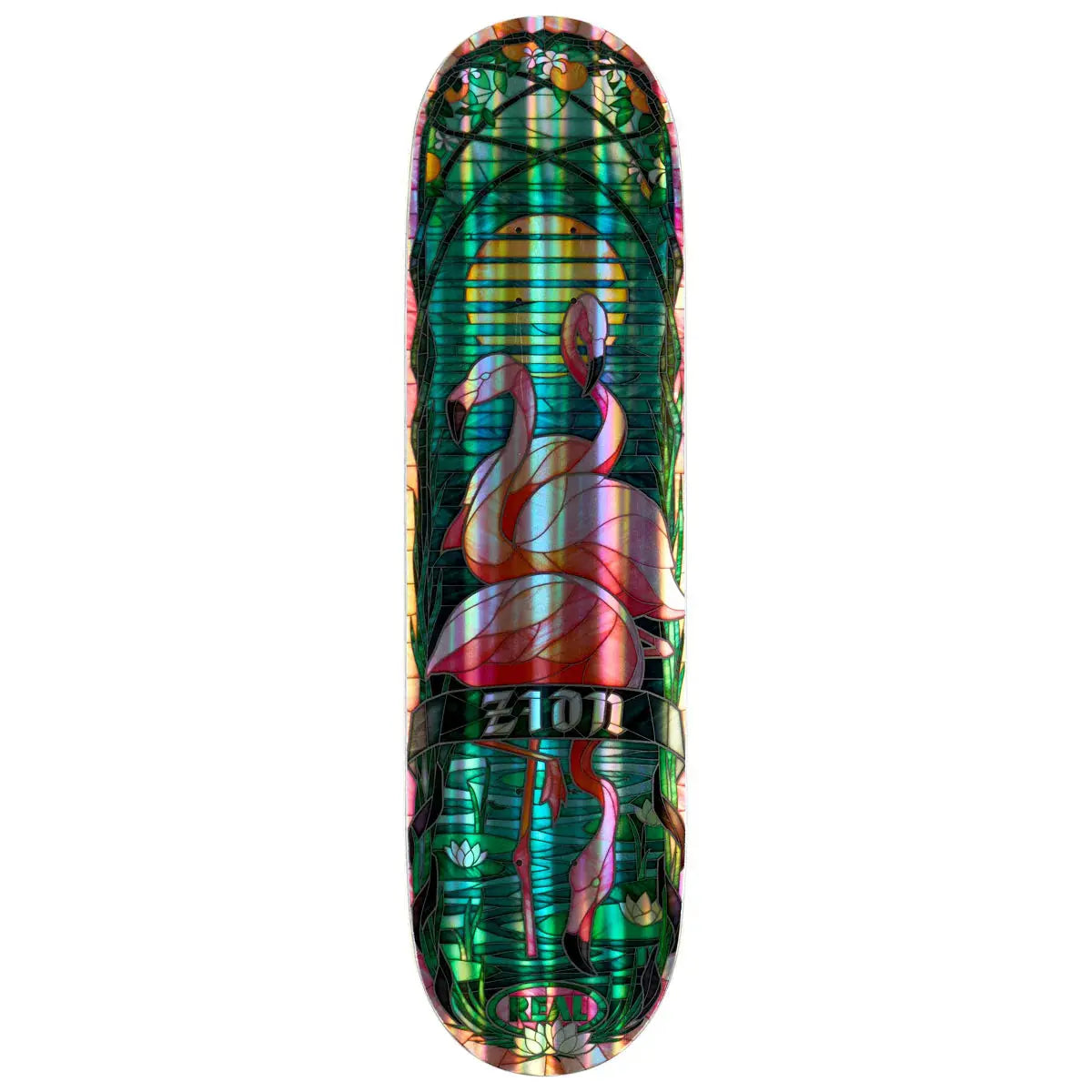 Real Zion Holographic Cathedral 8.38 Deck REAL