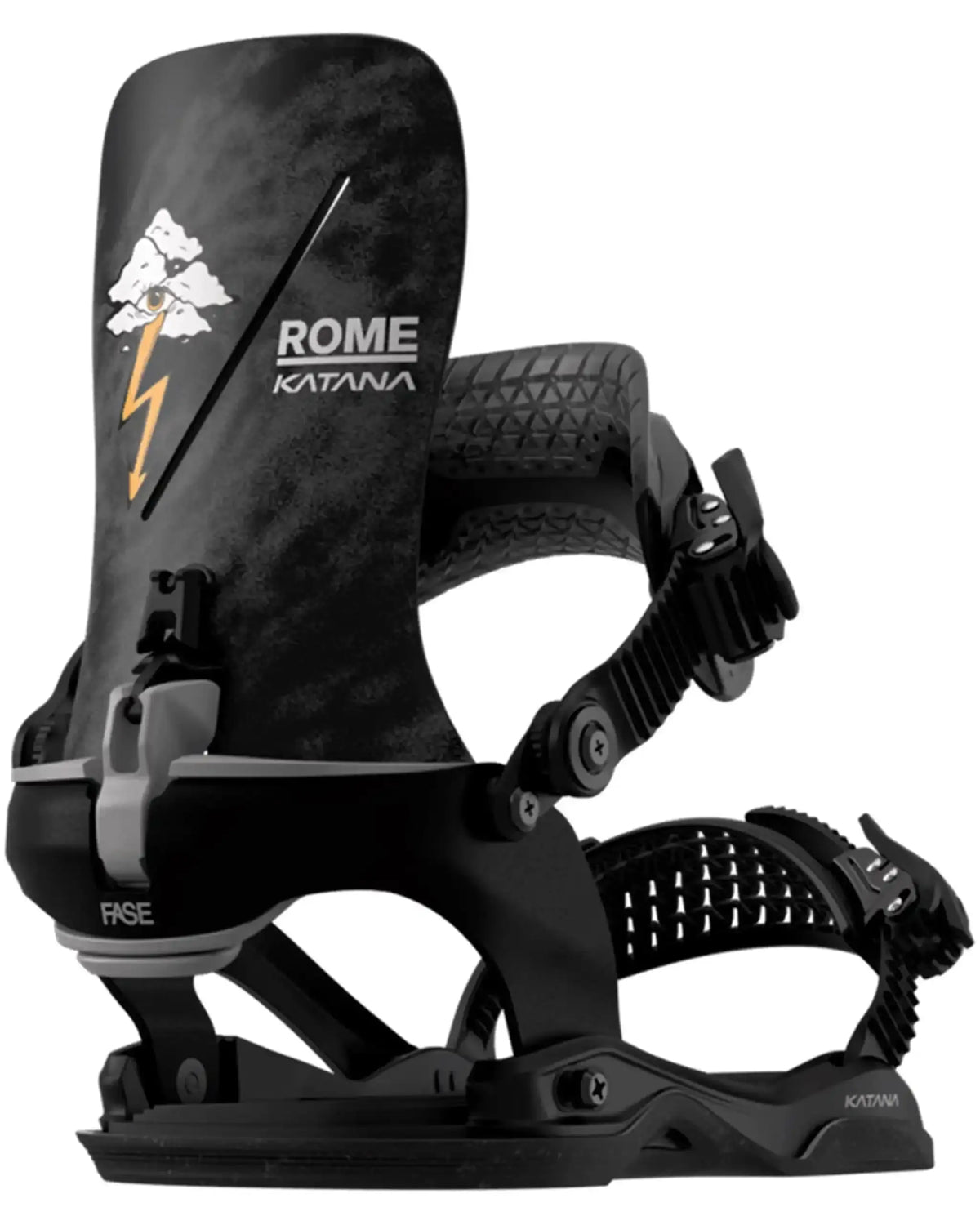 Rome Katana AW FASE PRO Bindings 2027 - Black ROME