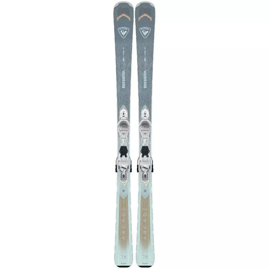 Rossignol Arcade W 78 XP10 GW B83 Skis - White/Sparkle ROSSIGNOL