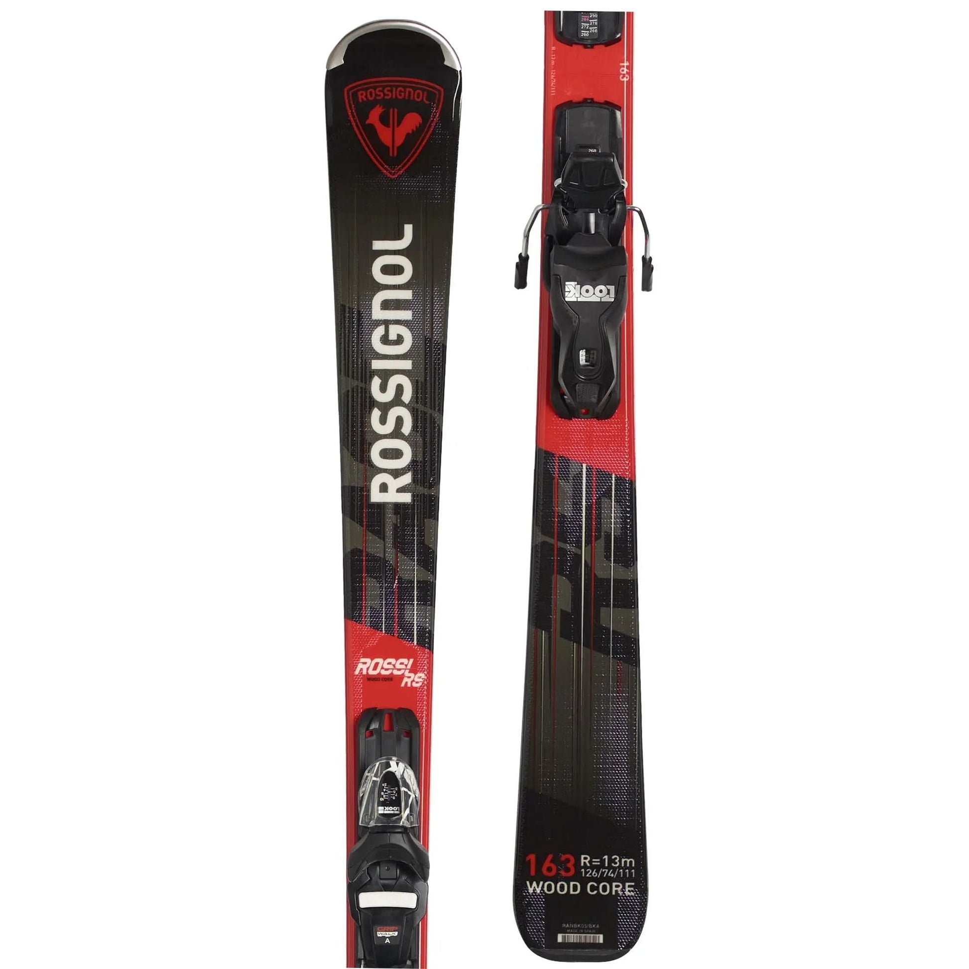 Rossignol Rossi RS XP10 GW B83 Skis - Black ROSSIGNOL