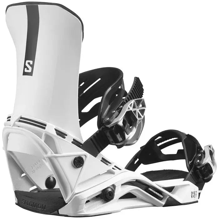 Salomon District Bindings - White SALOMON