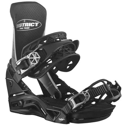 Salomon District Pro Team Chrome Bindings – Boardomshop Salomon District Pro Team Chrome Bindings – Boardomshop