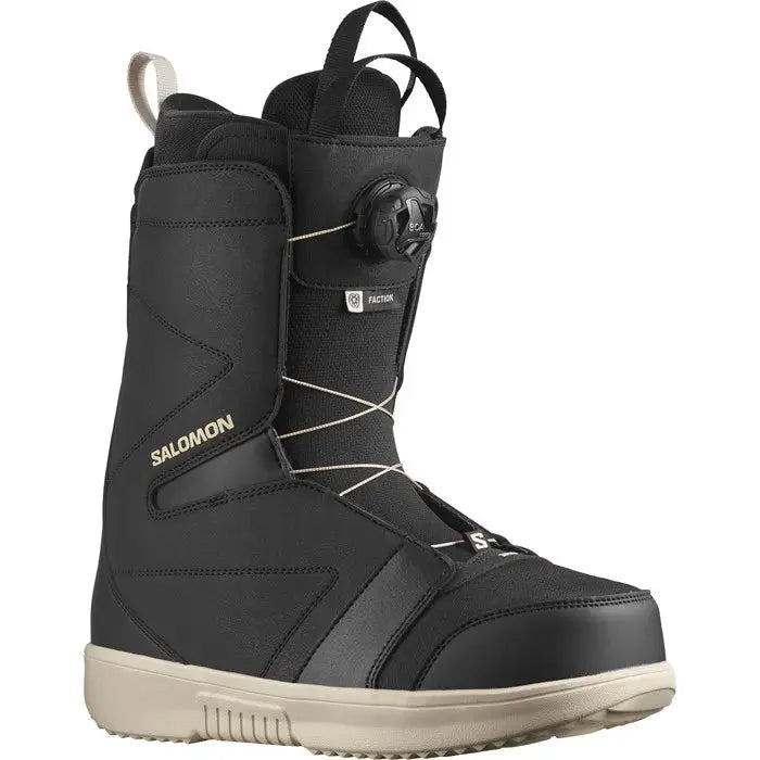 Salomon Faction BOA Boots 2026 - Black/Black/Rain SALOMON