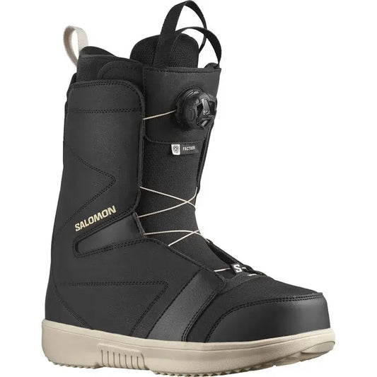Salomon Faction BOA Boots 2026 - Black/Black/Rain SALOMON