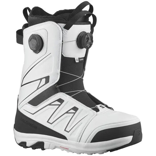 Salomon Launch Boa SJ Boots 2026 - Black/White – Boardomshop