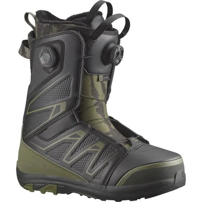 Salomon Launch Boa SJ Boots - Black/Olive SALOMON