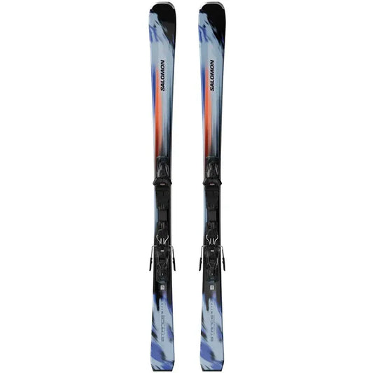 Salomon Ski Set Stance 76+ M10 GW L80 - Blissful Blue/Nasturtium SALOMON