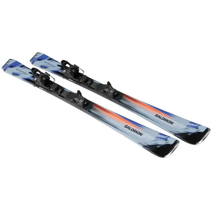 Salomon Ski Set Stance 76+ M10 GW L80 - Blissful Blue/Nasturtium SALOMON