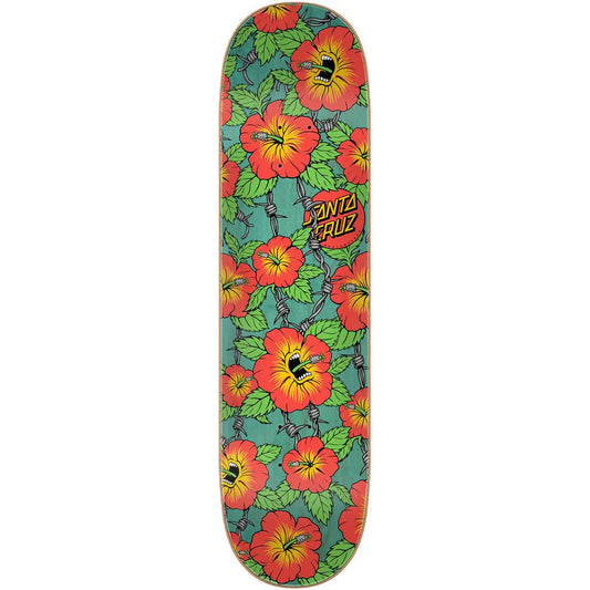 Santa Cruz Birch Screaming Hibiscus 8.0 Deck SANTA CRUZ