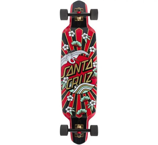 Santa Cruz Crane Dot 9.5x37.52 Drop Down Longboard SANTA CRUZ