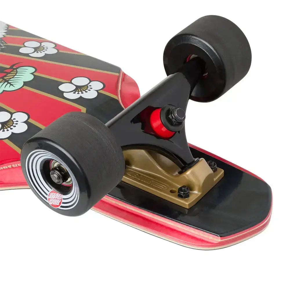 Santa Cruz Crane Dot 9.5x37.52 Drop Down Longboard SANTA CRUZ