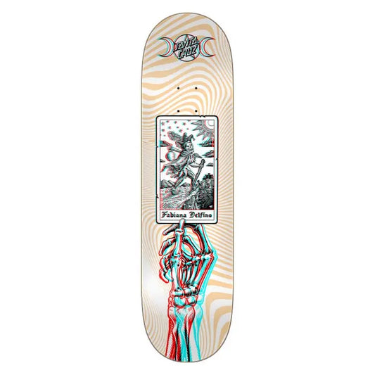 Santa Cruz Delfino Tarot Anaglyph 8.25 Pro Deck SANTA CRUZ