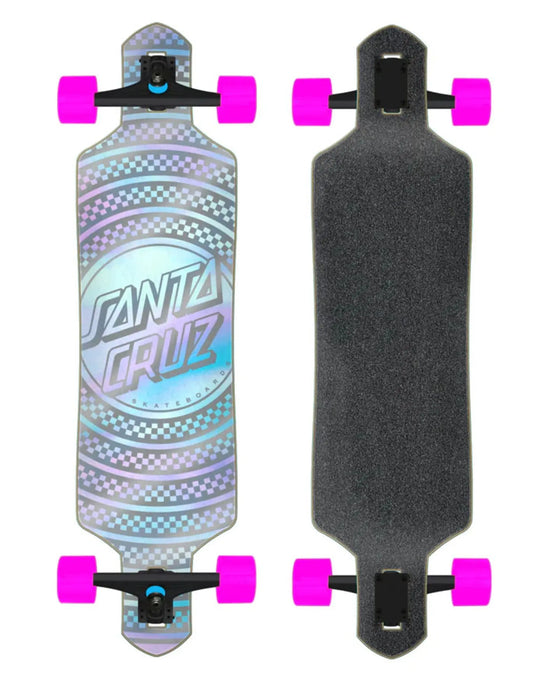 Santa Cruz Drop Thru Prismatic Dot 36in Longboard SANTA CRUZ